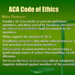 Ethics counselling aca