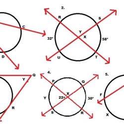 Secants tangents and angle measures worksheet answers