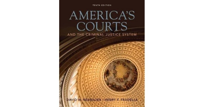 America's courts and the criminal justice system 13th edition