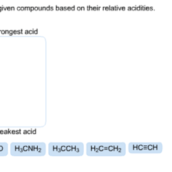 Relative rank compounds based their given chemistry bronsted acid weakest strongest nh2 answers questions he